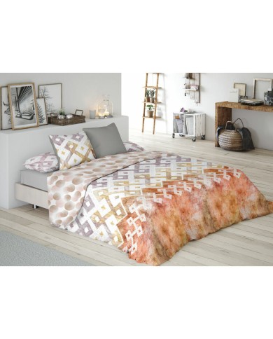 Set di copripiumino Pierre Cardin VAIL Arancio Singolo 3 Pezzi