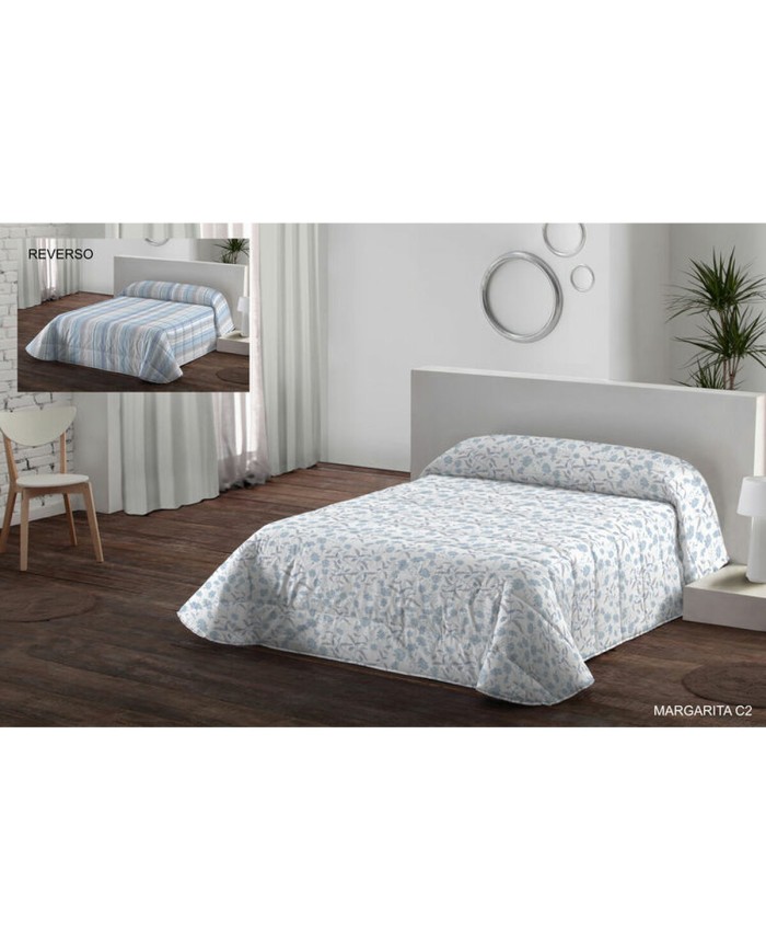 Set di copripiumino Hosteline MARGARITA Azzurro Osimano 3 Pezzi Set di copripiumino Hosteline MARGARITA Azzurro Osimano 3 Pezzi