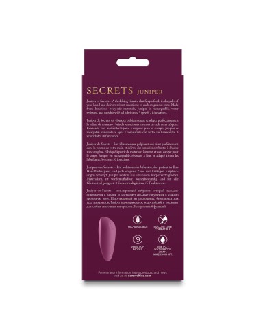 Massaggiatore erotico NS Novelties Secrets Rosso
