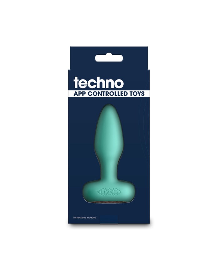 Butt Plug Vibrante NS Novelties Prism Verde Butt Plug Vibrante NS Novelties Prism Verde