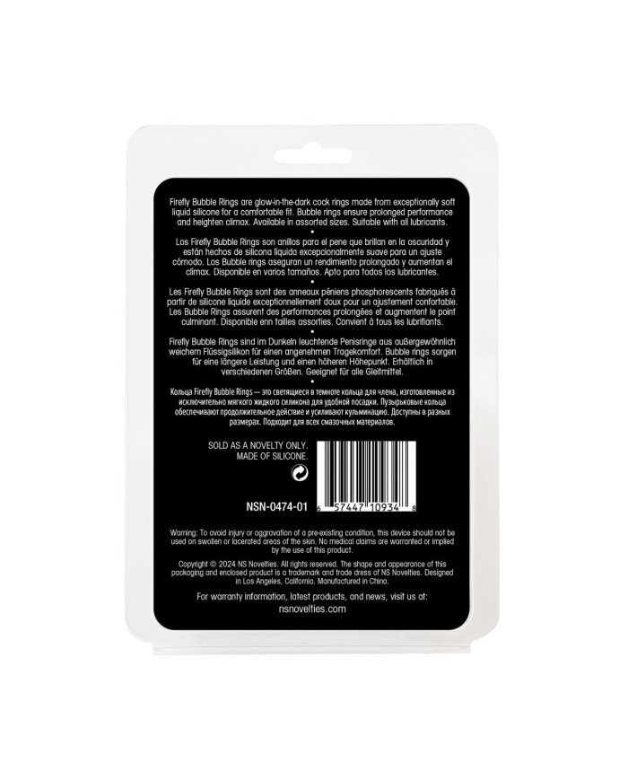 Anelli Fallici NS Novelties Firefly Bianco Anelli Fallici NS Novelties Firefly Bianco