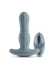 Butt Plug Vibrante NS Novelties Gemini Grigio Butt Plug Vibrante NS Novelties Gemini Grigio