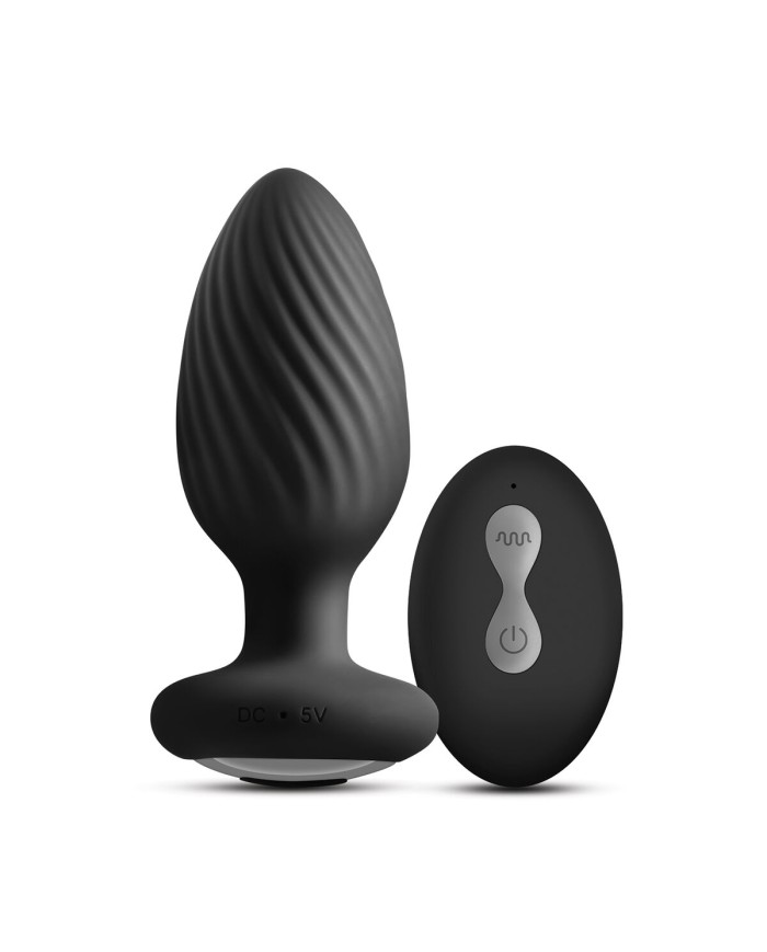 Butt Plug Vibrante NS Novelties Alpine 2.0 Nero Butt Plug Vibrante NS Novelties Alpine 2.0 Nero