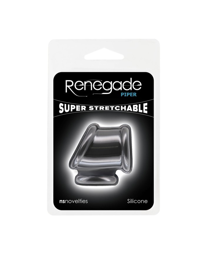 Anelli Fallici NS Novelties Piper Nero Anelli Fallici NS Novelties Piper Nero