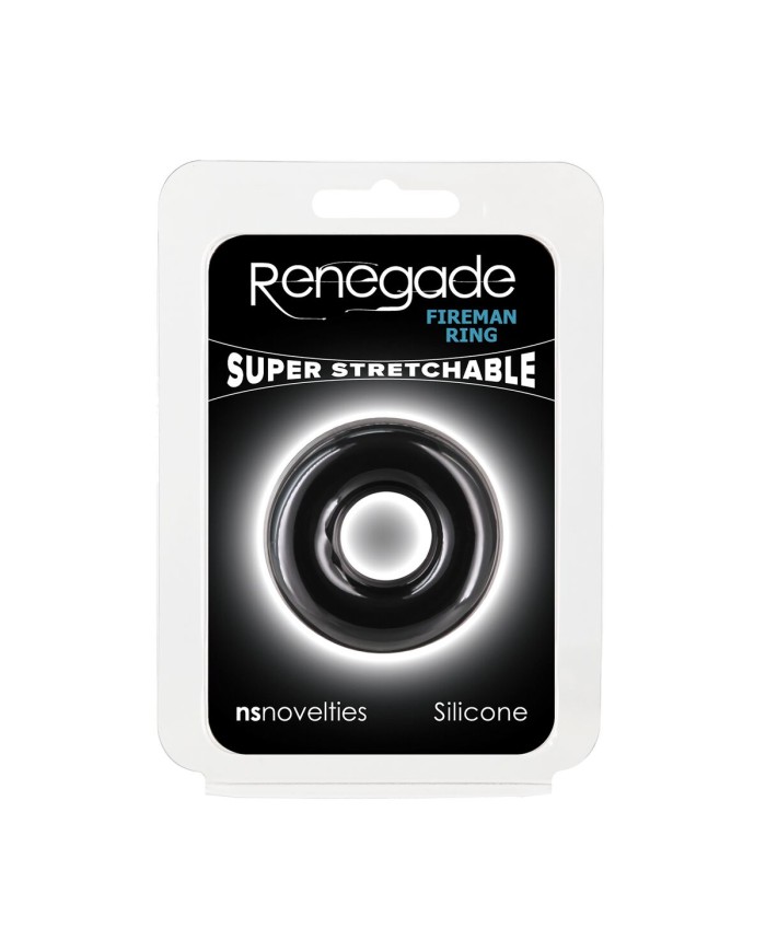 Anelli Fallici NS Novelties Fireman Nero Anelli Fallici NS Novelties Fireman Nero