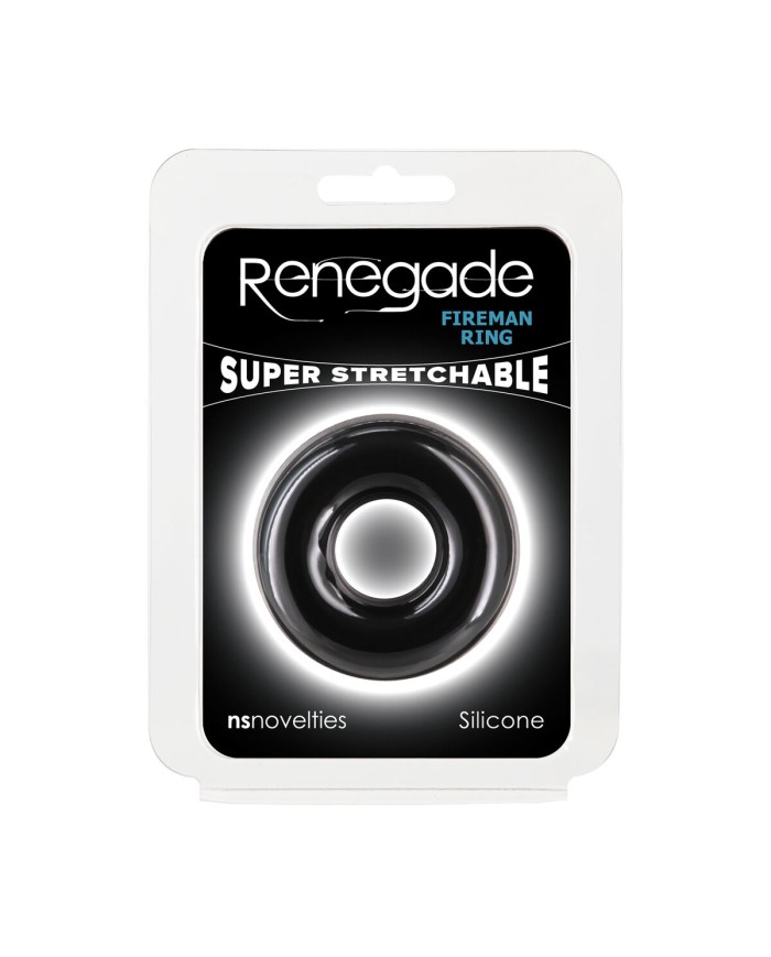 Anelli Fallici NS Novelties Fireman Nero Anelli Fallici NS Novelties Fireman Nero