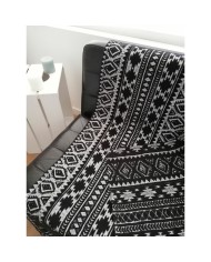 Copriletti Hosteline SAFARI Nero 130 x 170 cm