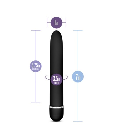 Vibratore Mini Blush Rose Nero Vibratore Mini Blush Rose Nero