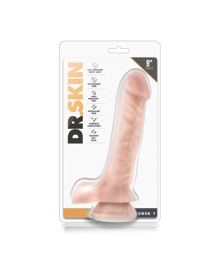 Dildo Realistico Blush Dr Skin PVC Ø 4,6 cm (17,7 cm) Dildo Realistico Blush Dr Skin PVC Ø 4,6 cm (17,7 cm)