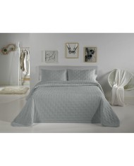 Trapunta Pierre Cardin DOTS Bianco Matrimoniale (3 Pezzi)