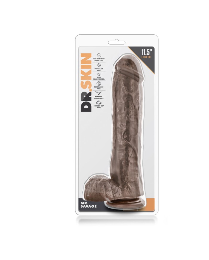 Dildo Realistico Blush Dr Skin PVC Ø 6,1 cm (23,5 cm) Dildo Realistico Blush Dr Skin PVC Ø 6,1 cm (23,5 cm)
