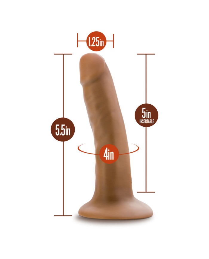 Dildo Realistico Blush Dr Skin PVC Ø 3,2 cm Dildo Realistico Blush Dr Skin PVC Ø 3,2 cm