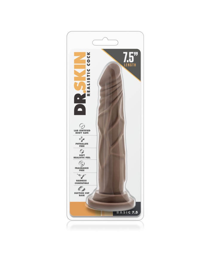 Dildo Realistico Blush Dr Skin PVC Ø 3,1 cm (17,7 cm) (19 cm) Dildo Realistico Blush Dr Skin PVC Ø 3,1 cm (17,7 cm) (19 cm)