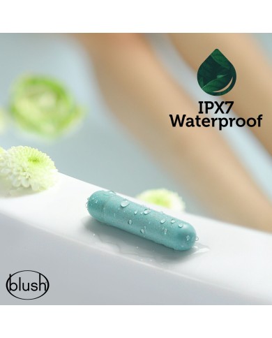 Vibratore Mini Blush Gaia Azzurro Vibratore Mini Blush Gaia Azzurro