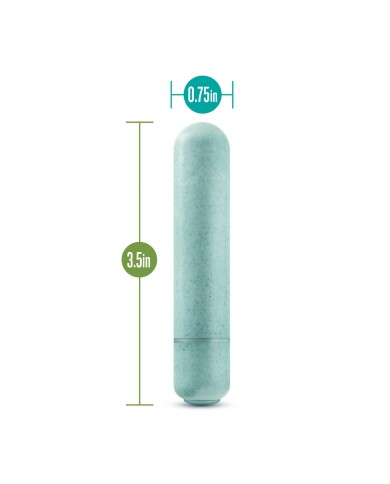 Vibratore Mini Blush Gaia Azzurro Vibratore Mini Blush Gaia Azzurro