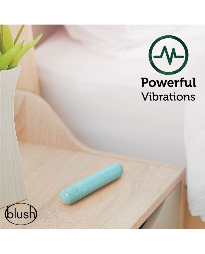Vibratore Mini Blush Gaia Azzurro Vibratore Mini Blush Gaia Azzurro