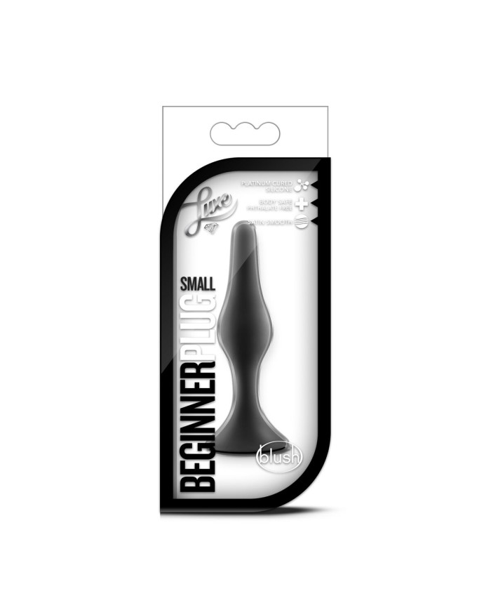 Plug Anale Blush Luxe (by Blush) Nero (6,3 cm)