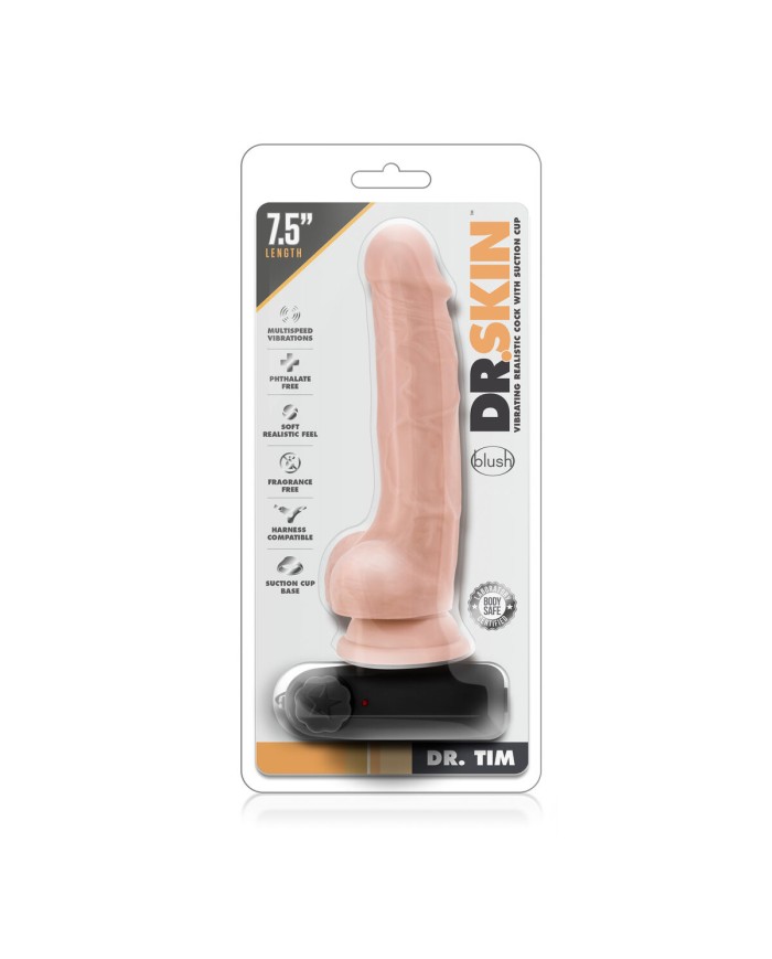 Dildo Realistico Blush Dr Skin PVC ABS Ø 3,8 cm (13,9 cm) (19 cm) Dildo Realistico Blush Dr Skin PVC ABS Ø 3,8 cm (13,9 cm) (19 cm)