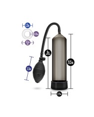Pompa per Pene Blush Performance VX101 Nero Pompa per Pene Blush Performance VX101 Nero