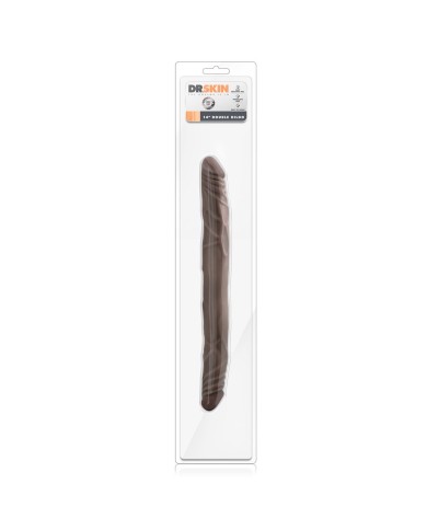 Masturbatore Doppia Penetrazione Blush Dr Skin Marrone Masturbatore Doppia Penetrazione Blush Dr Skin Marrone