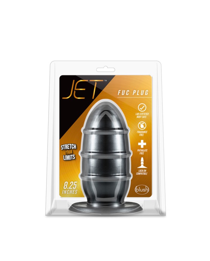 Plug Anale Blush Jet Nero (8,9 cm)