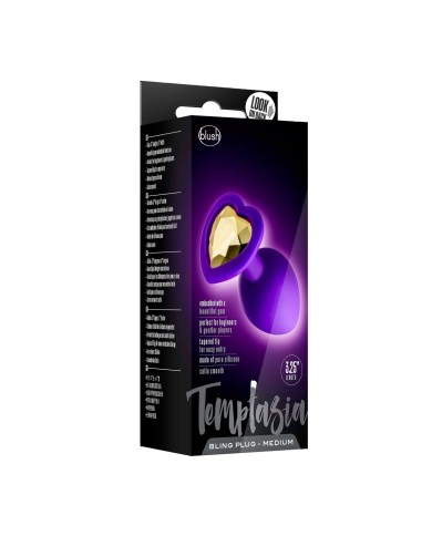 Plug Anale Blush Temptasia Viola (8,2 cm)