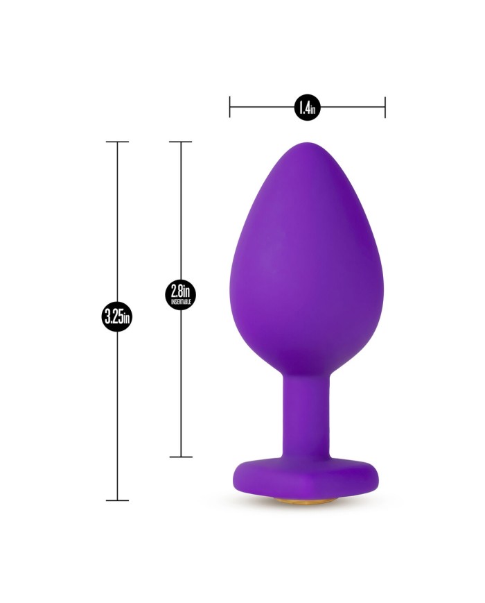 Plug Anale Blush Temptasia Viola (8,2 cm)