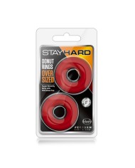 Anelli Fallici Blush Stay Hard Rosso Anelli Fallici Blush Stay Hard Rosso