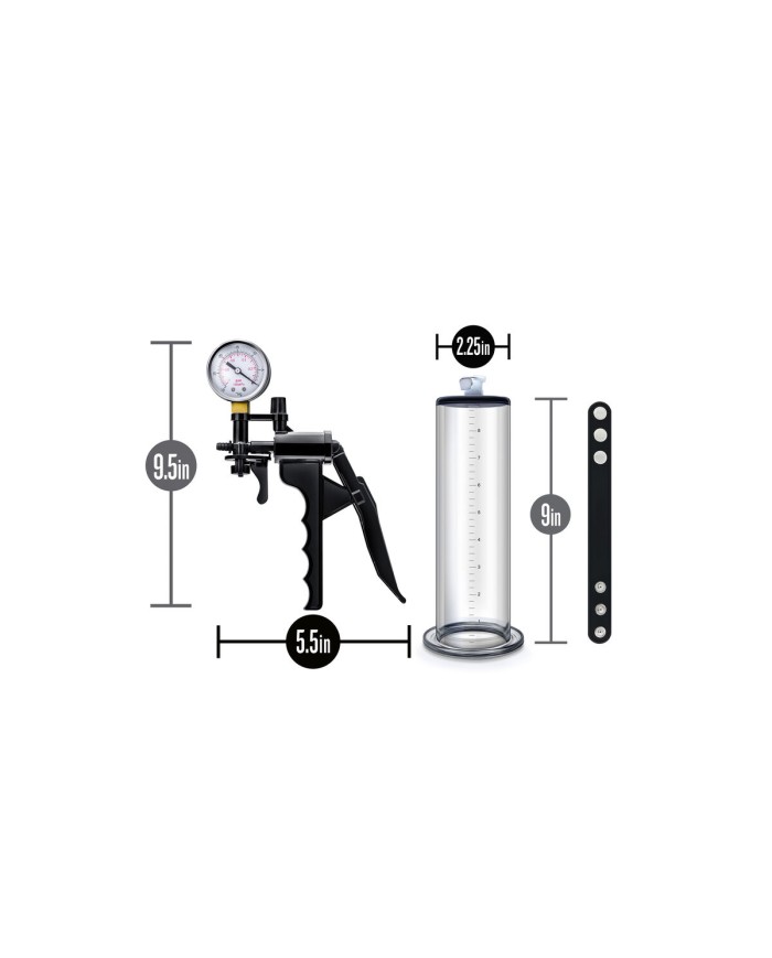 Pompa per Pene Blush Performance VX8 Nero