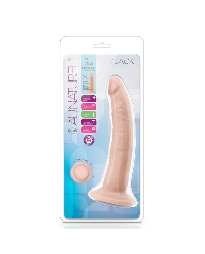 Dildo Realistico Blush Au Naturel TPE Ø 3,3 cm (17,7 cm) Dildo Realistico Blush Au Naturel TPE Ø 3,3 cm (17,7 cm)