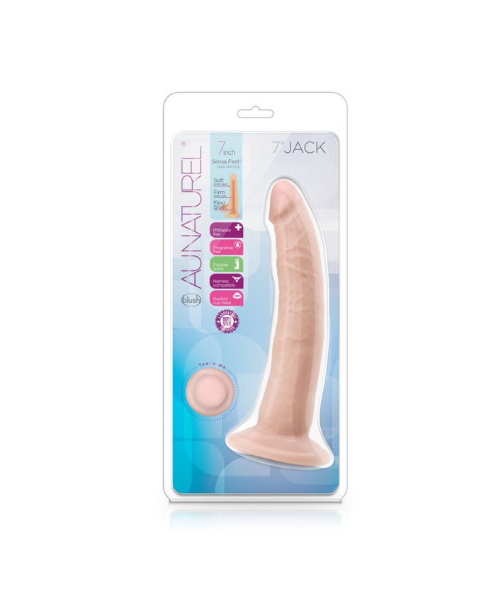 Dildo Realistico Blush Au Naturel TPE Ø 3,3 cm (17,7 cm) Dildo Realistico Blush Au Naturel TPE Ø 3,3 cm (17,7 cm)