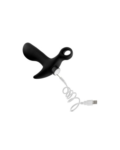 Plug Anale Blush Adventures Nero Plug Anale Blush Adventures Nero