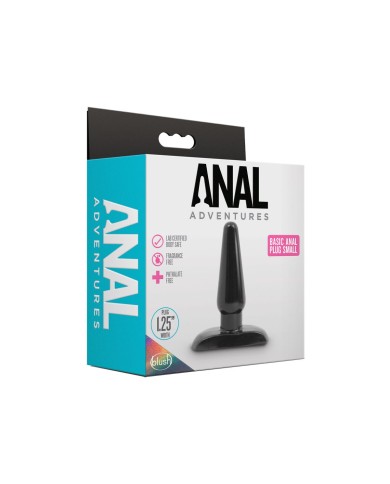Plug Anale Blush Adventures Nero (9,5 cm)