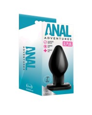 Plug Anale Blush Adventures Nero (11,4 cm)