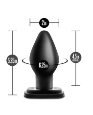 Plug Anale Blush Adventures Nero (11,4 cm)