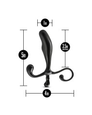 Plug Anale Blush Anal Adventures Nero Plug Anale Blush Anal Adventures Nero