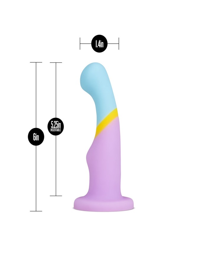 Vibratore per il Punto-G Blush Avant Multicolore