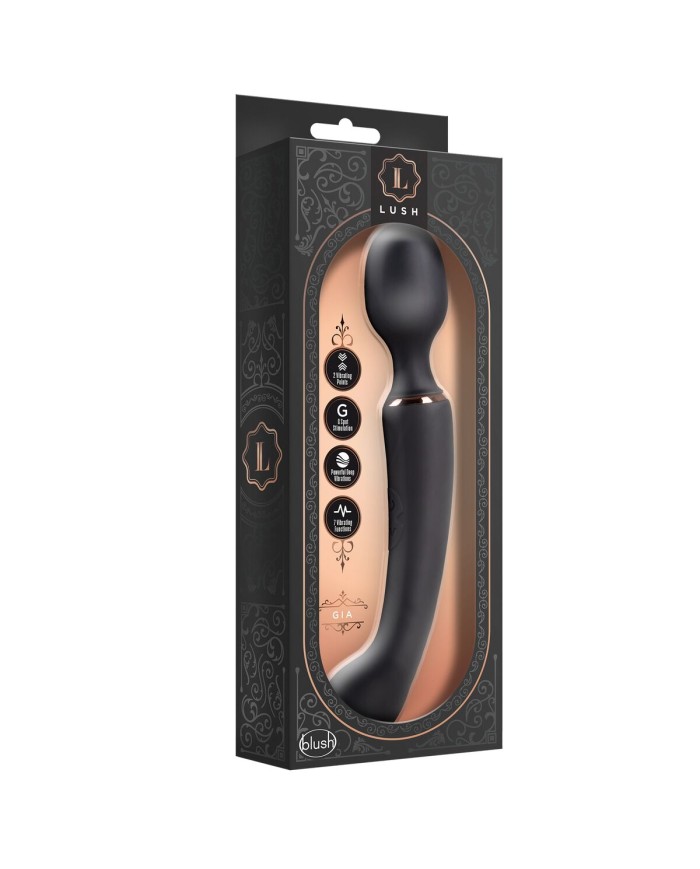 Massaggiatore Blush Lush Nero