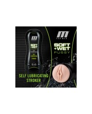 Masturbatore Blush M for Men Soft & Wet Stroker Vanilla Masturbatore Blush M for Men Soft & Wet Stroker Vanilla