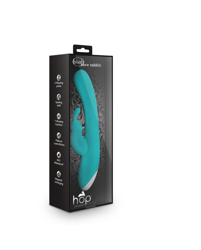 Vibratore per il Punto-G Blush Hop Azzurro Vibratore per il Punto-G Blush Hop Azzurro