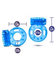 Anelli Fallici Blush Stay Hard Azzurro Anelli Fallici Blush Stay Hard Azzurro