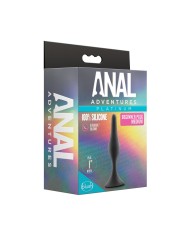 Plug Anale Blush Adventures Nero (8,9 cm)