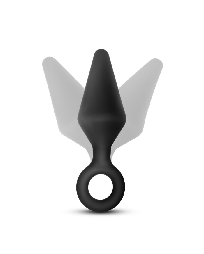 Plug Anale Blush Adventures Nero (8,2 cm)