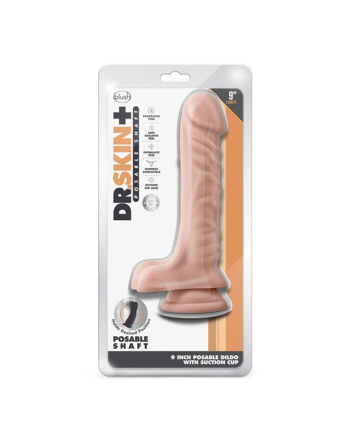 Dildo Realistico Blush Dr Skin TPE Ø 4 cm (17,7 cm) Dildo Realistico Blush Dr Skin TPE Ø 4 cm (17,7 cm)