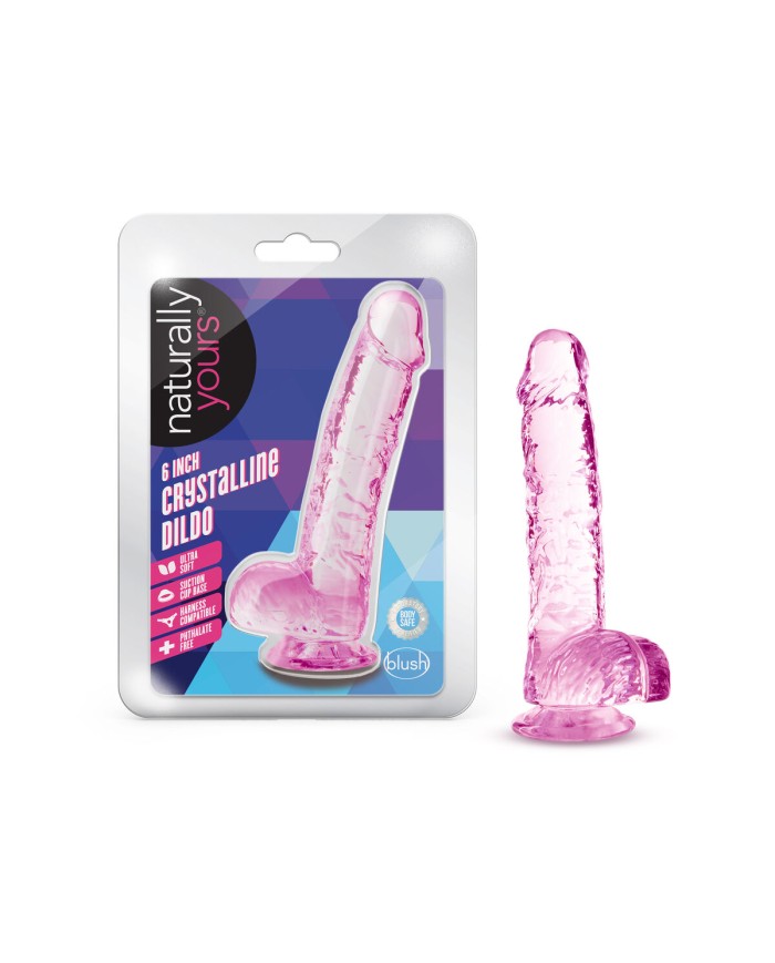 Dildo Realistico Blush Naturally Yours TPE Ø 2,8 cm Dildo Realistico Blush Naturally Yours TPE Ø 2,8 cm