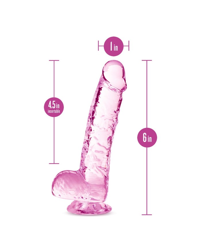 Dildo Realistico Blush Naturally Yours TPE Ø 2,8 cm Dildo Realistico Blush Naturally Yours TPE Ø 2,8 cm