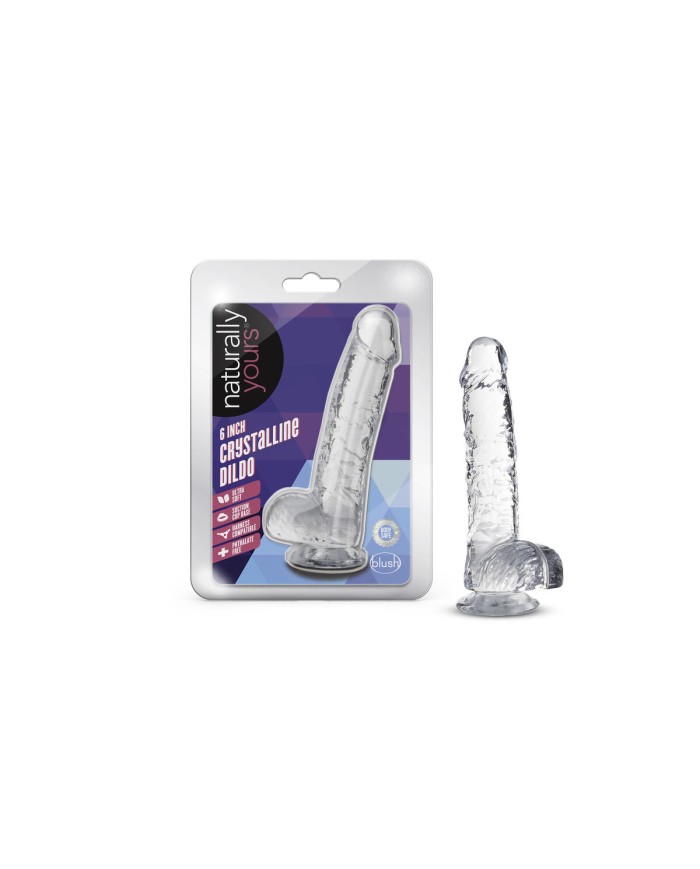 Dildo Realistico Blush Naturally Yours TPE Ø 2,8 cm Dildo Realistico Blush Naturally Yours TPE Ø 2,8 cm