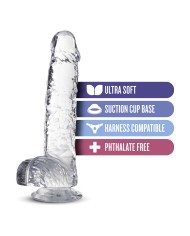 Dildo Realistico Blush Naturally Yours TPE Ø 2,8 cm Dildo Realistico Blush Naturally Yours TPE Ø 2,8 cm