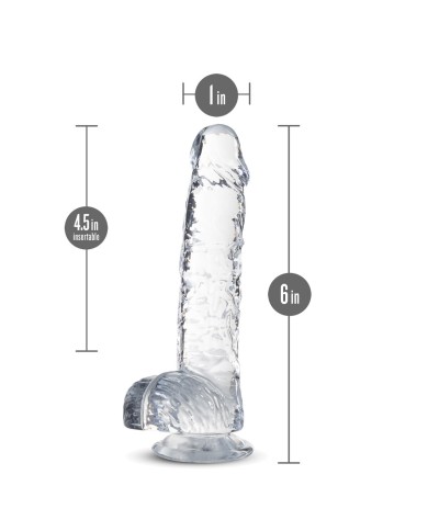 Dildo Realistico Blush Naturally Yours TPE Ø 2,8 cm