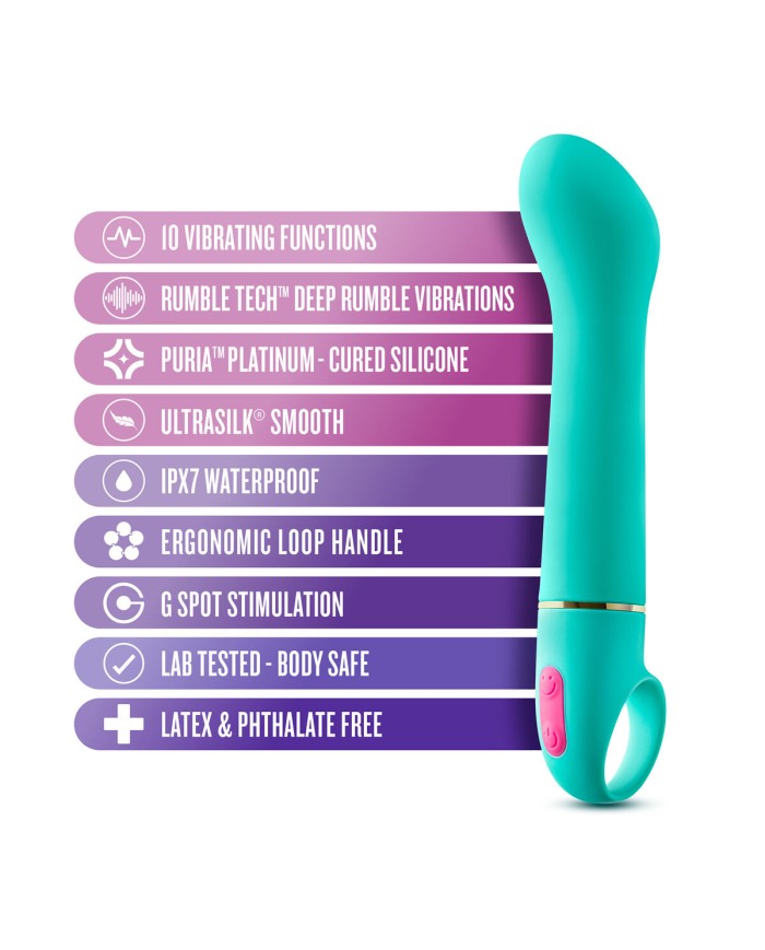 Vibratore per il Punto-G Blush Aria Verde Vibratore per il Punto-G Blush Aria Verde
